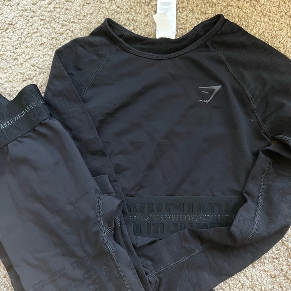Gymshark Pants - Gymshark black Set